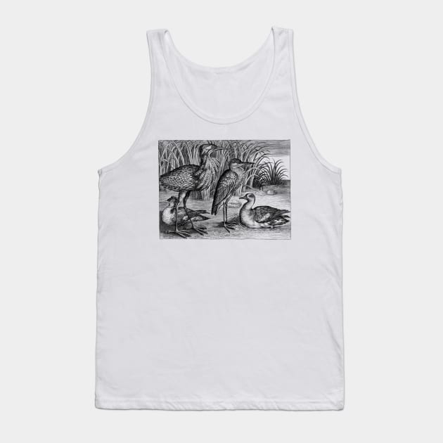 The Birds Tank Top by ZyDesign